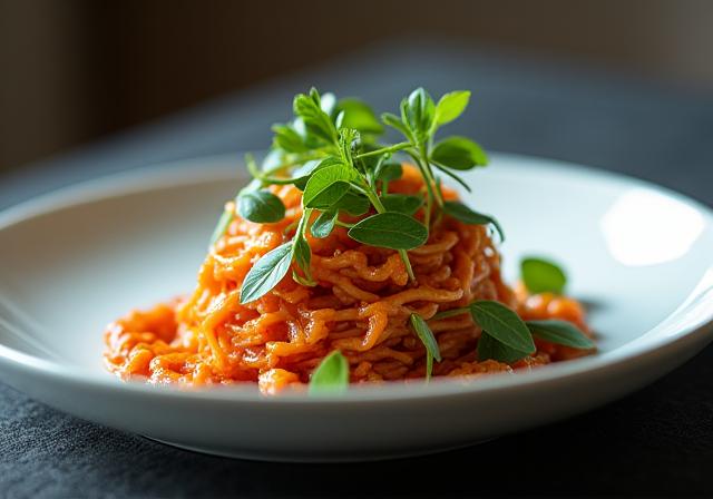 Nachhaltige Gourmet-vegane Rezepte und Trendküche